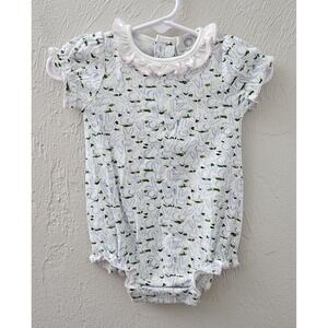 *NEW* w/Tags Adorable Girls The Proper Peony Bunnies Girl Bubble Size 3 Months